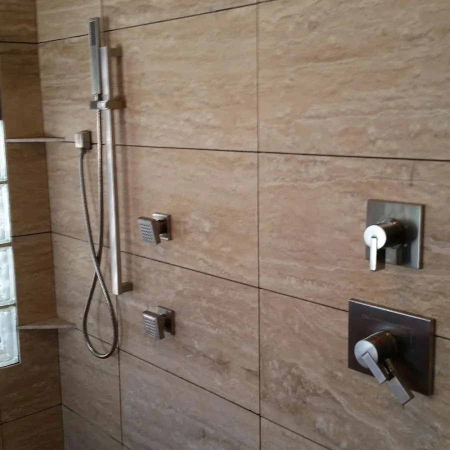Shower fixture installation for Water Heater Replacement in Hillsdale